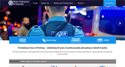 Desktop Screenshot of pfa.org.au