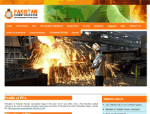 Tablet Screenshot of pfa.org.pk